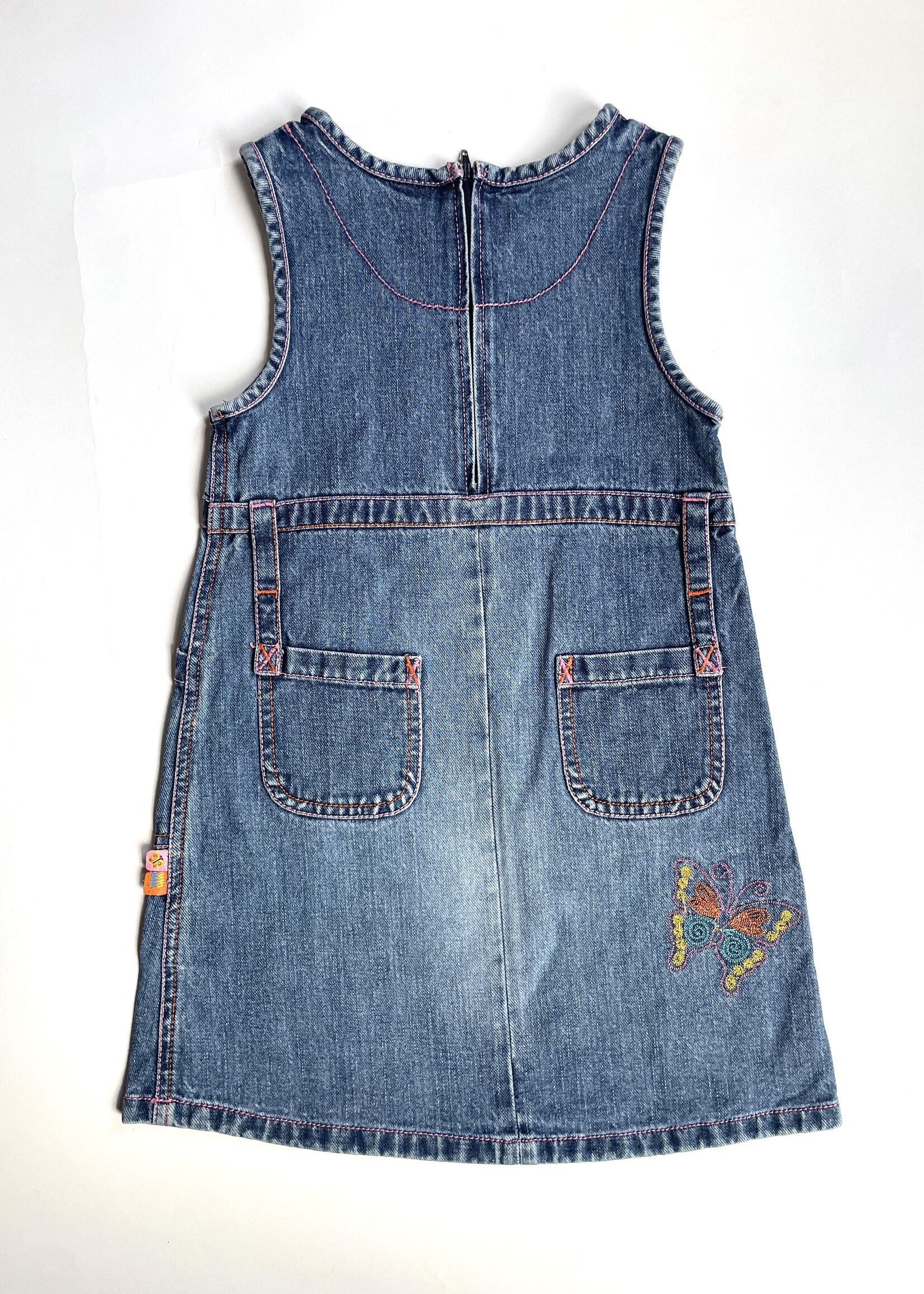 Vintage Winnie & Piglet 2YK Denim Dress 5y