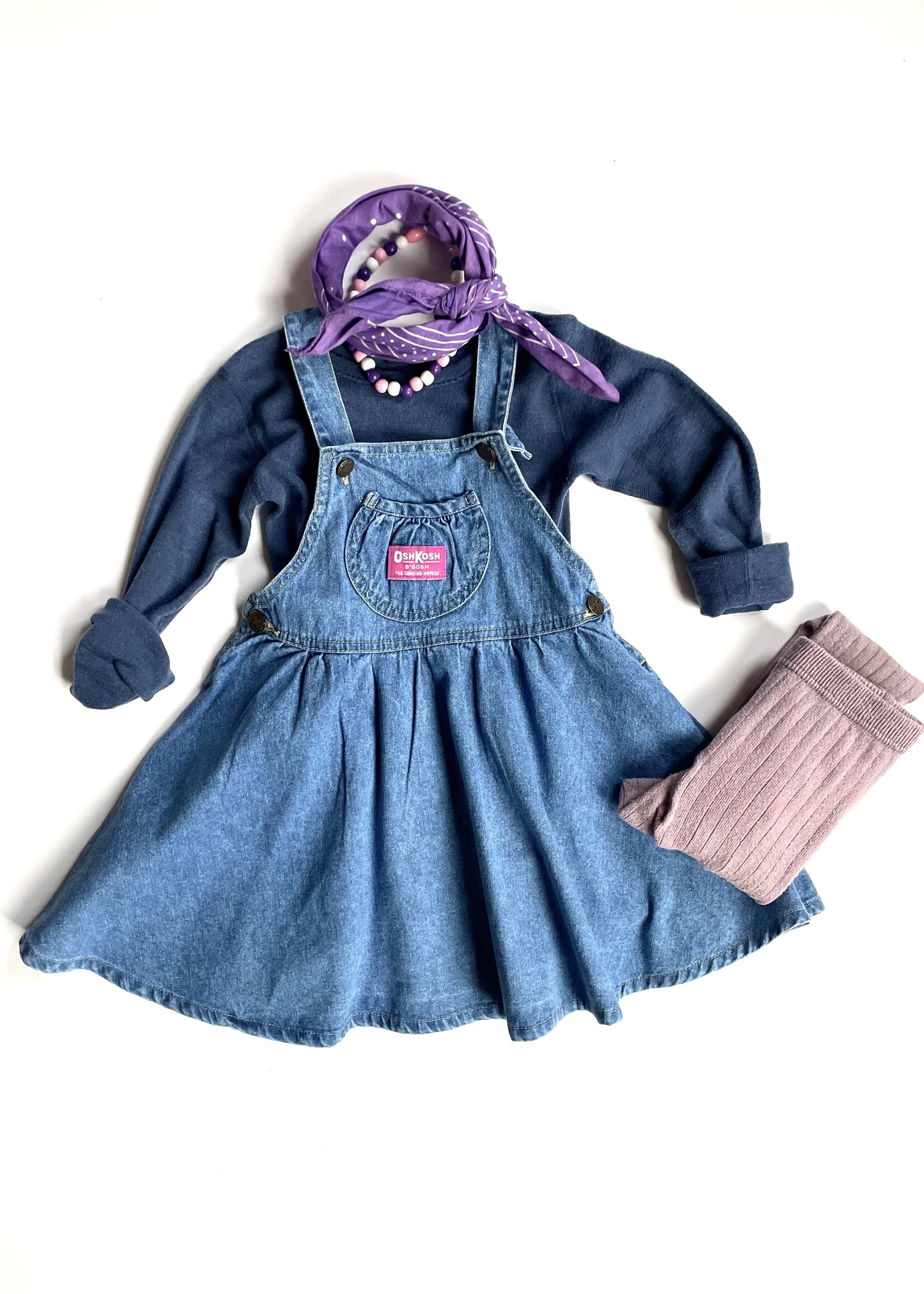 OshKosh USA Denim Flowy Dress 3-4y