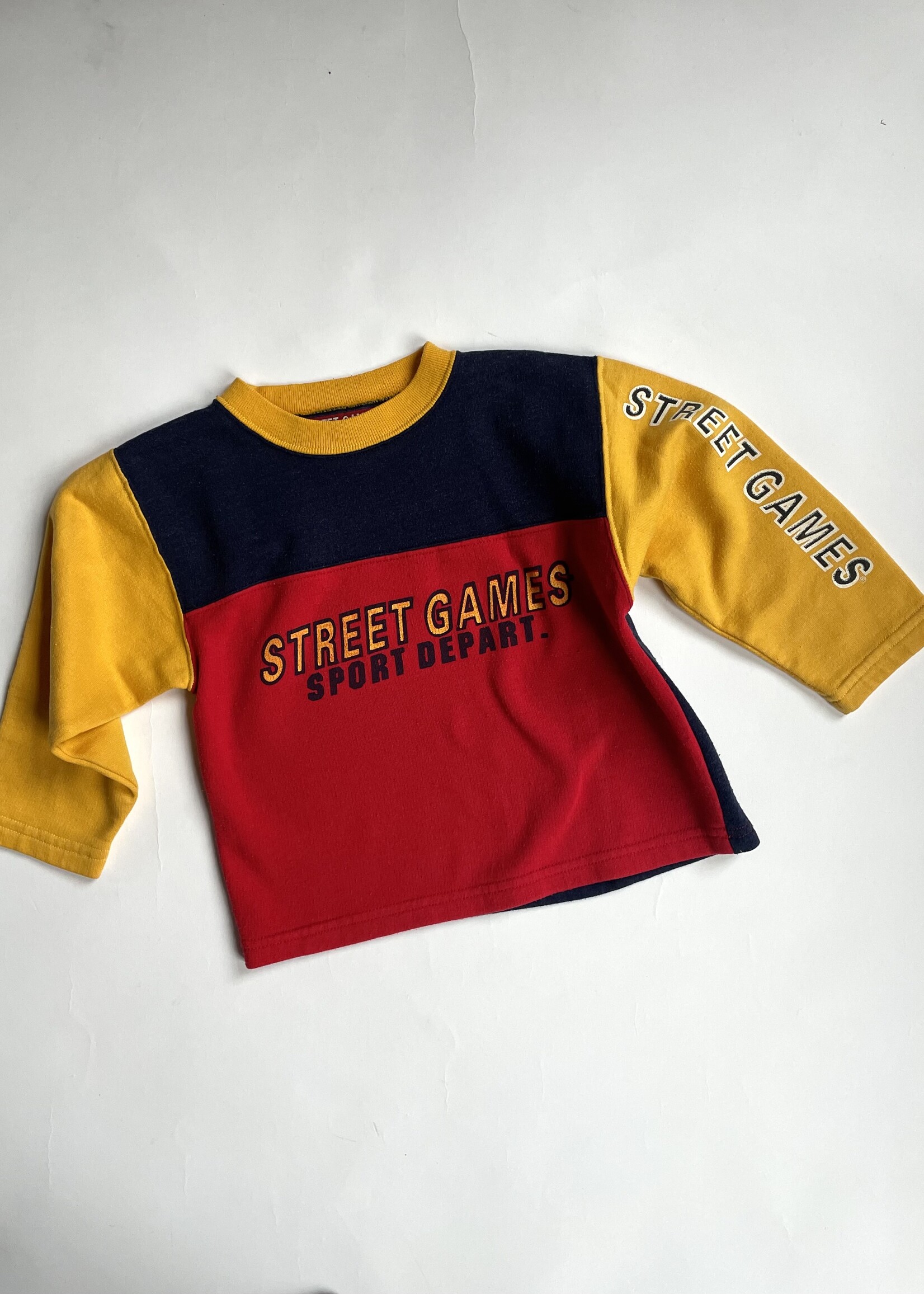 Vintage Street Games Sweater 3-4y