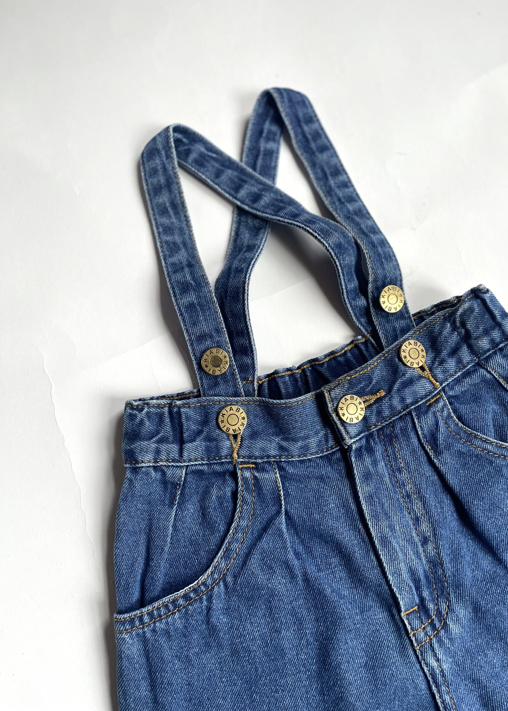 Vintage Jeans with braces 9m