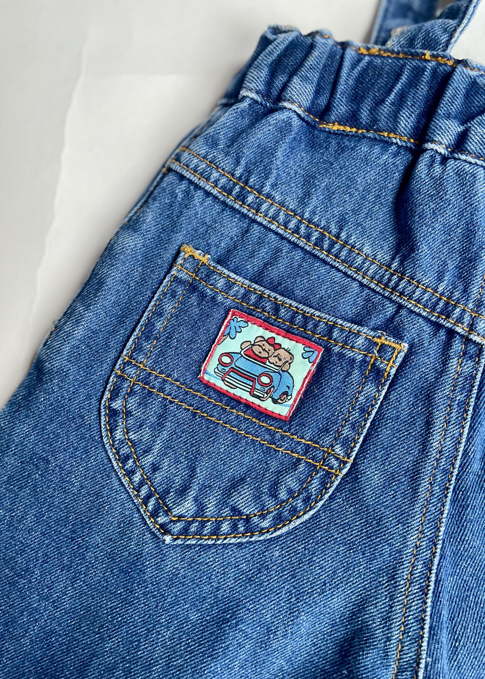 Vintage Jeans with braces 9m