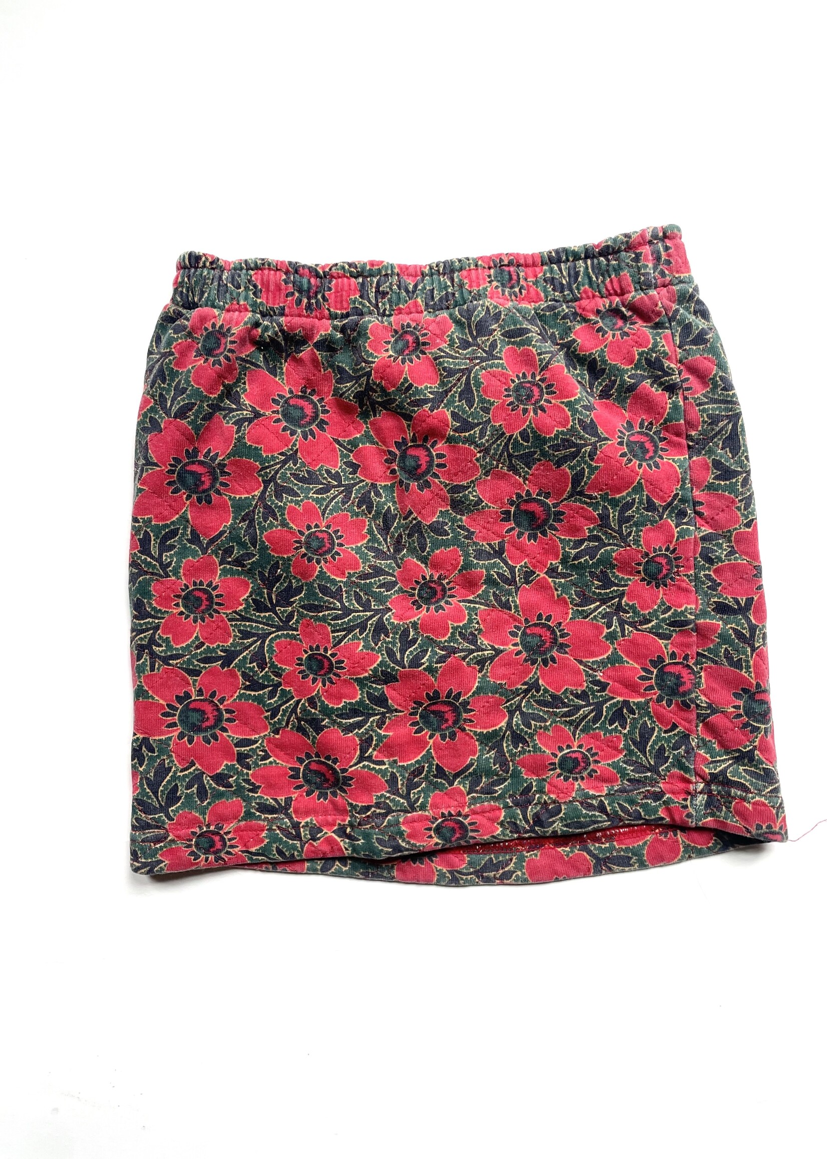 Cacharel Red and Green floral Winter Set 8y