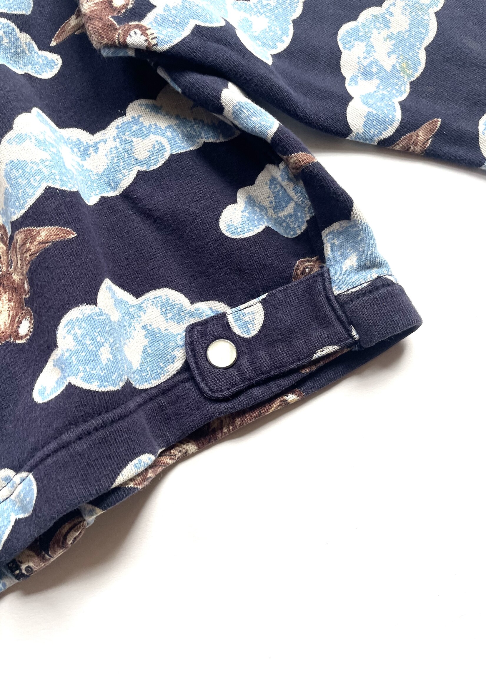 Ernest le Gamin Angle Bears short Cloudy Cardigan 4-6y