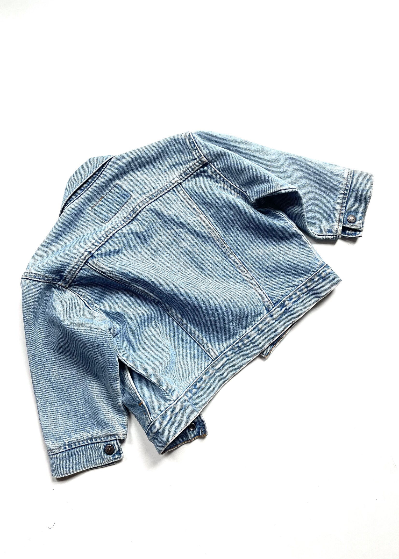 Levi's Orange Tab Light Wash Trucker Jacket 4y