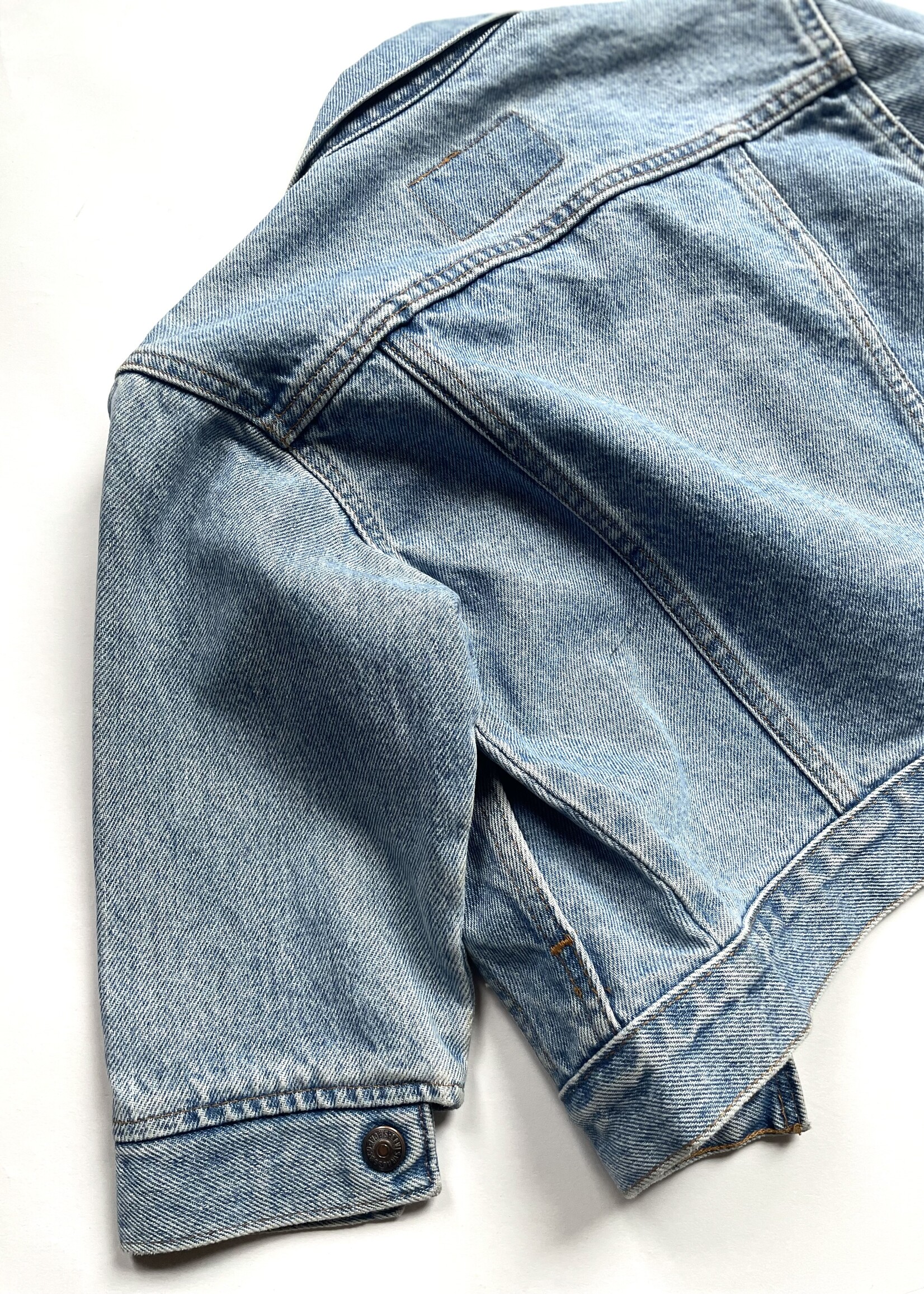 Levi's Orange Tab Light Wash Trucker Jacket 4y