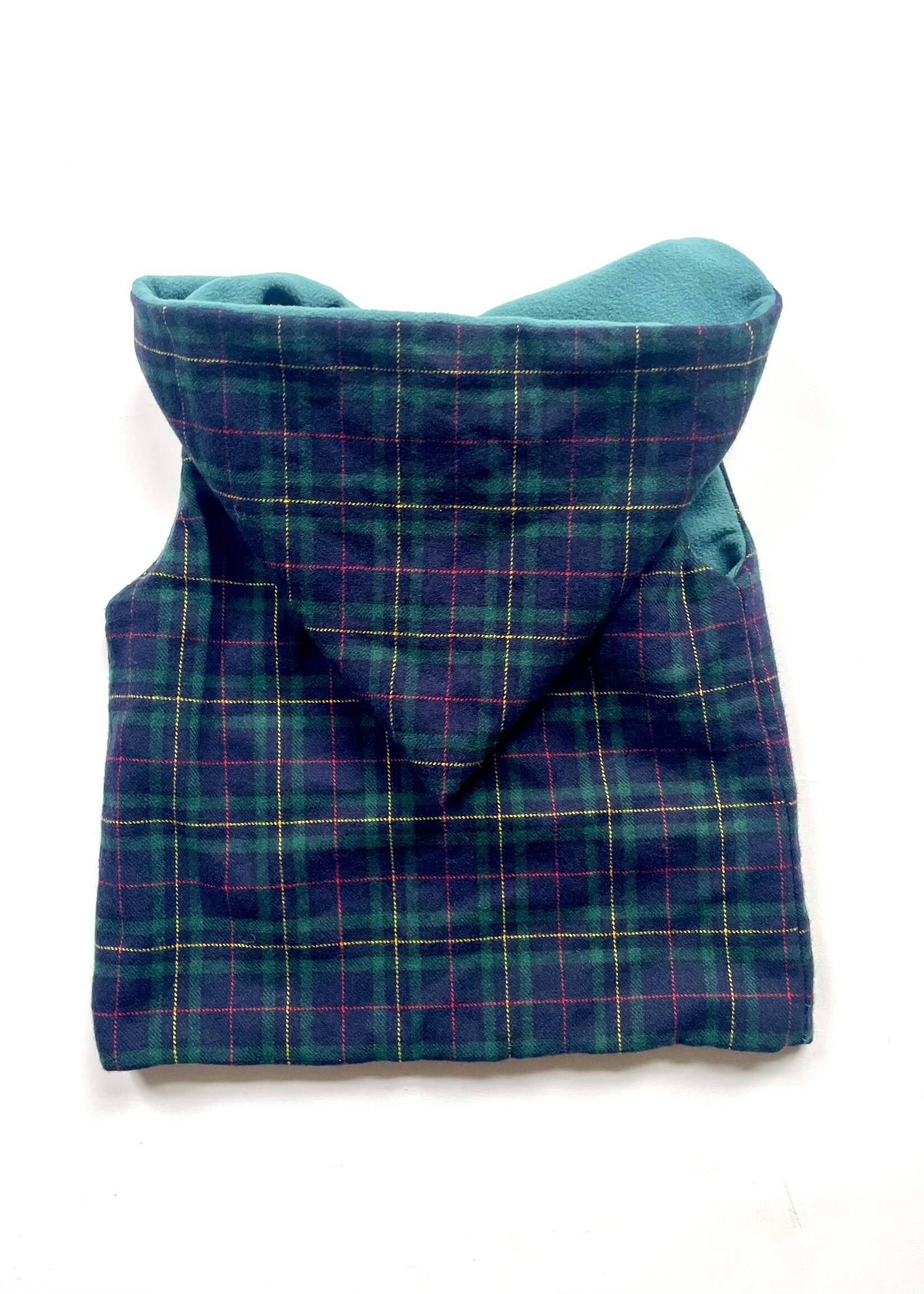 Handmade Tartan Bodywarmer 4y