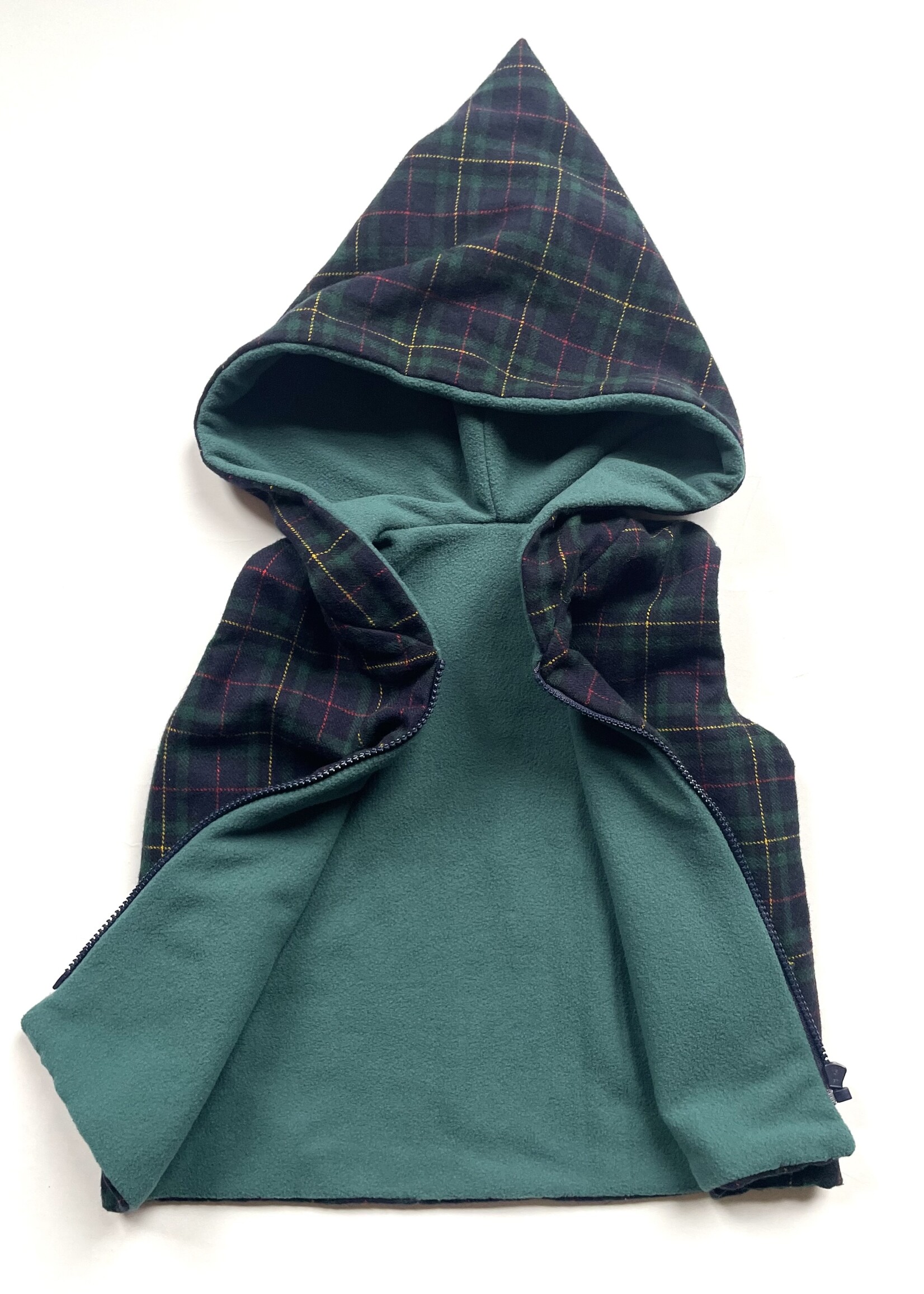 Handmade Tartan Bodywarmer 4y