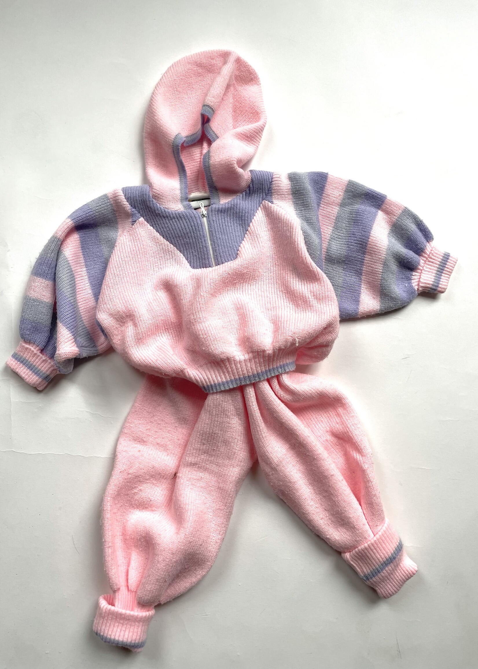 Vintage Soft Pink Baby Set 12-18m