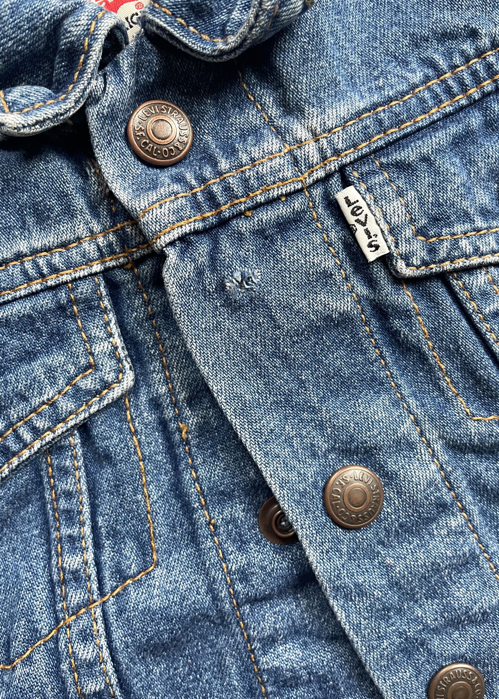 Levi's White Tab TINY Trucker Jacket  6m