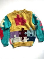 Handmade Puzzle Sweater 6y
