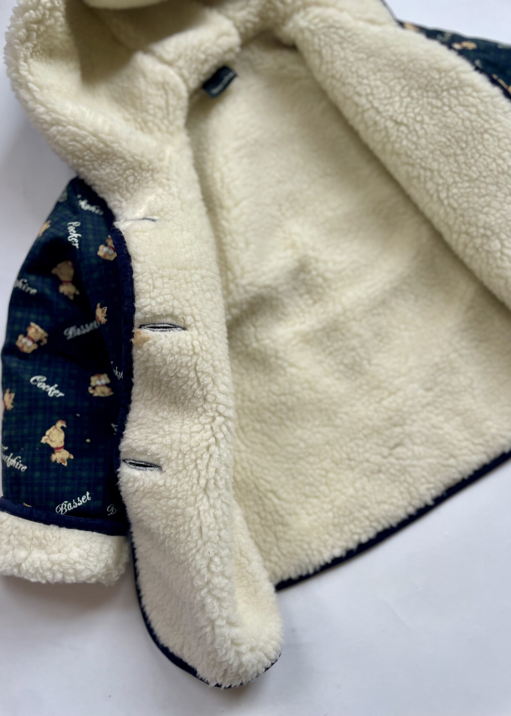 Vintage Sherpa Dogs Jacket 4-6y