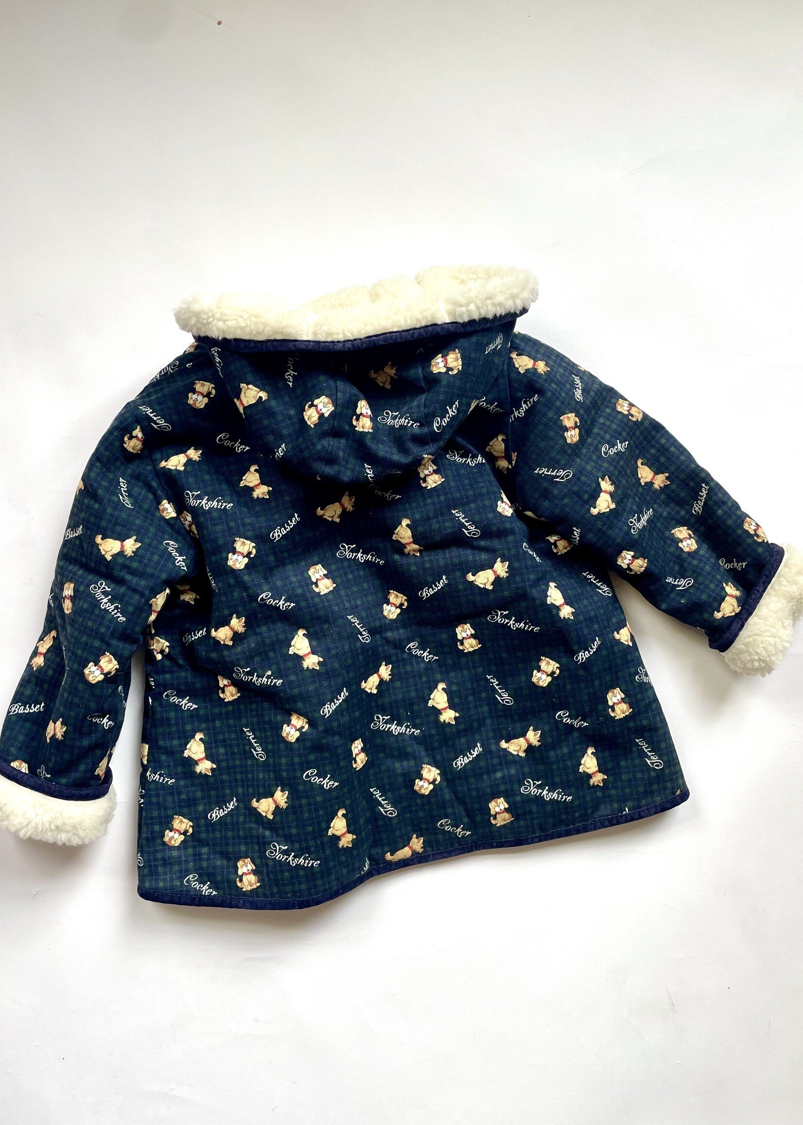 Vintage Sherpa Dogs Jacket 4-6y