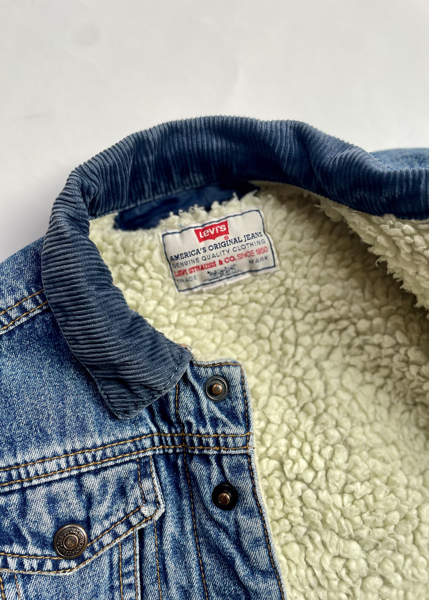 Levi's Sherpa Denim Jacket 18m