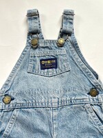 OshKosh USA Light Wash Denim Dungarees 6m