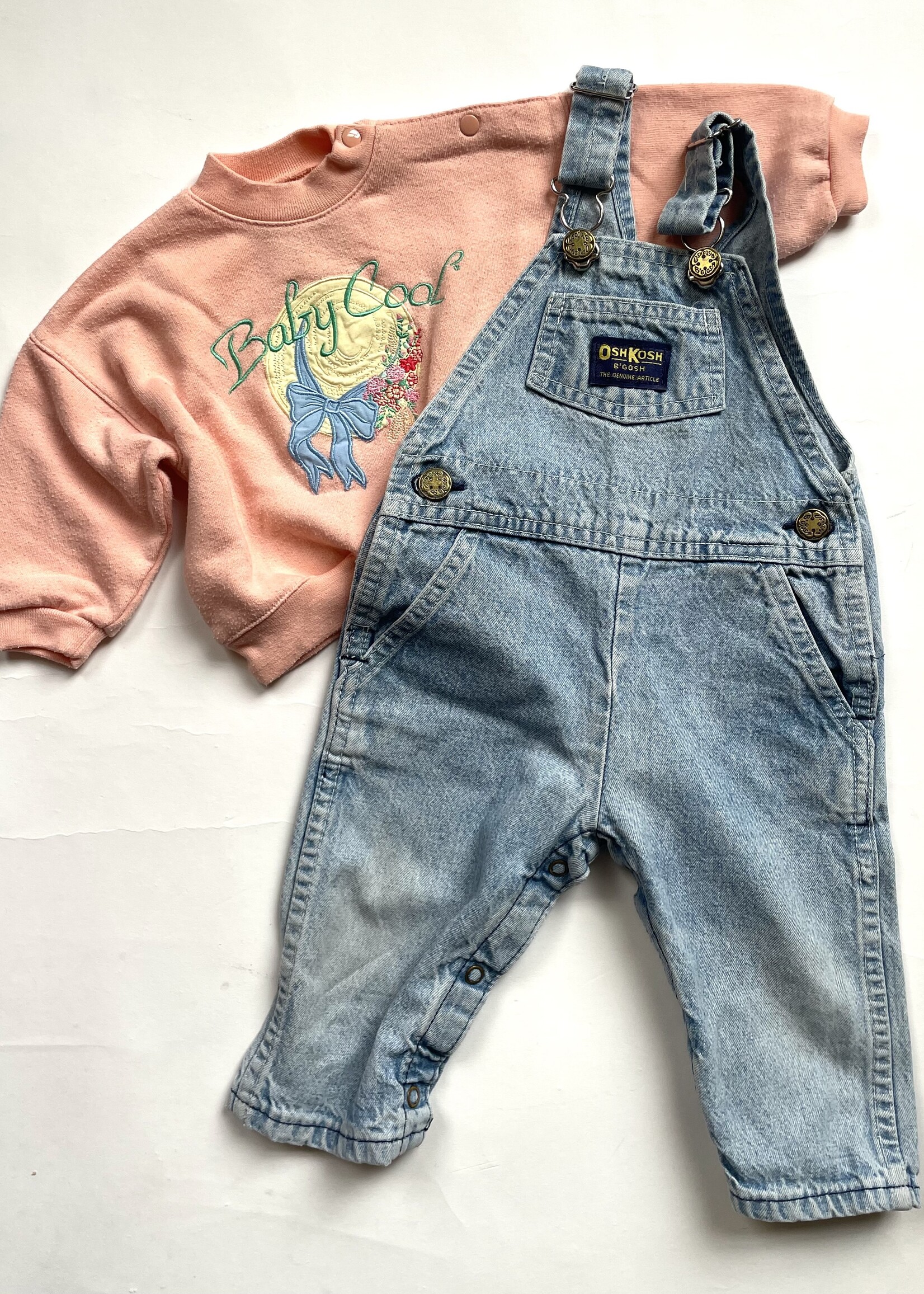 Kid Cool Salmon Pink Baby Cool Sweater 1-3m