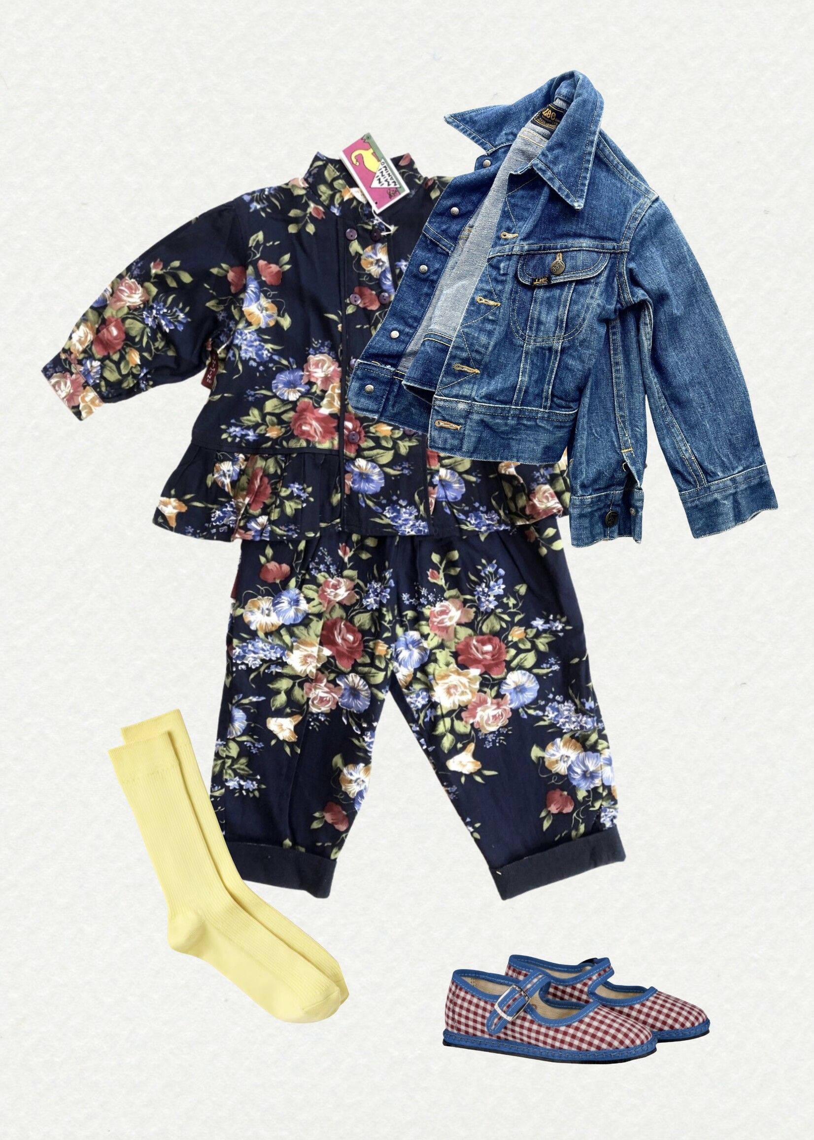 LEE Dark denim 70's jacket 4-5y