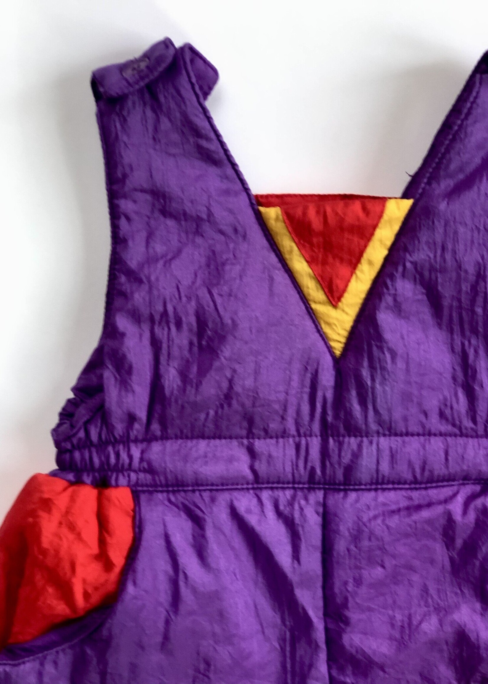 Vintage Purple Circus Bear Winter Suit 9m