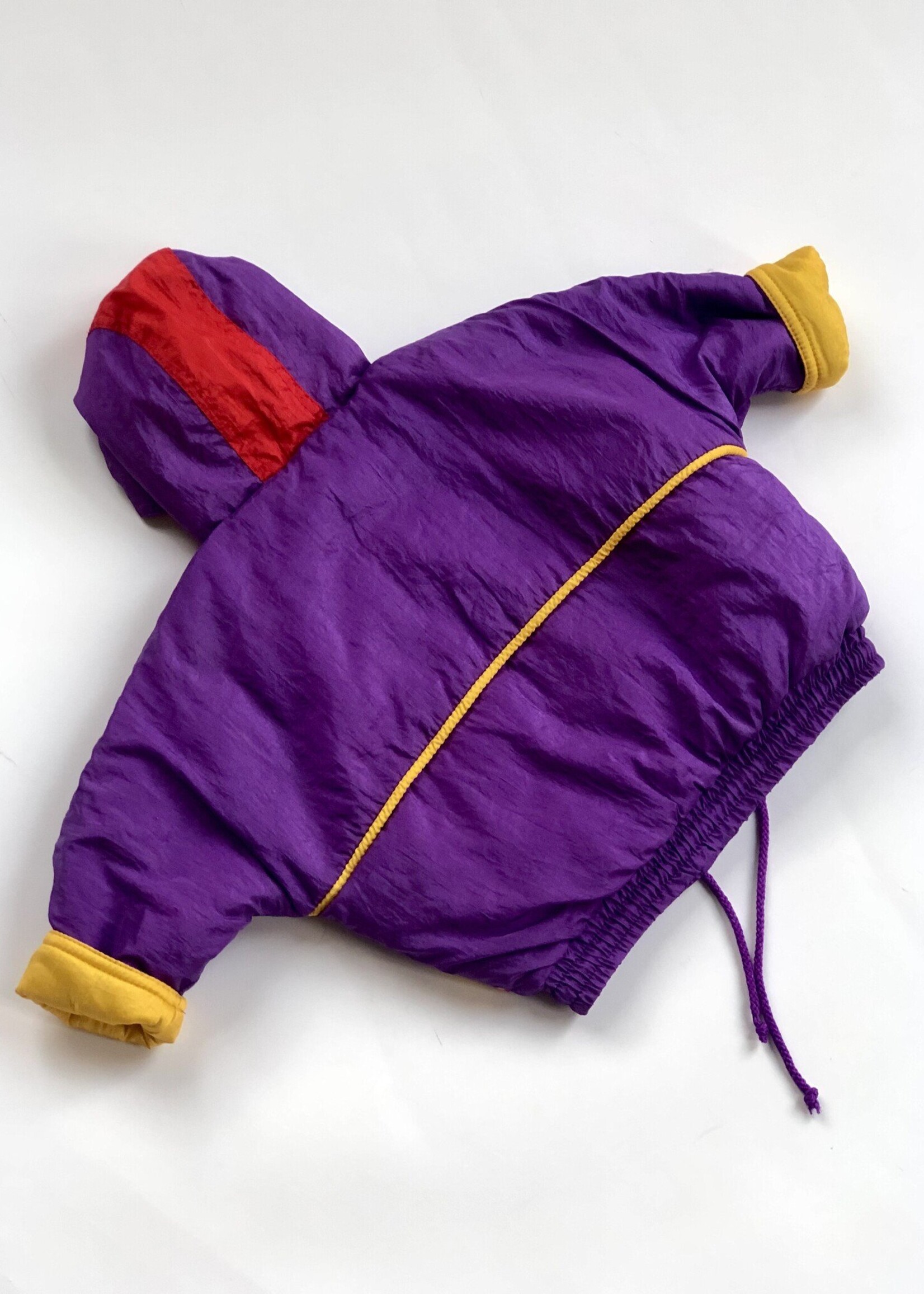 Vintage Purple Circus Bear Winter Suit 9m