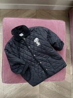 Vintage Black quilted Peanuts Jacket 6y