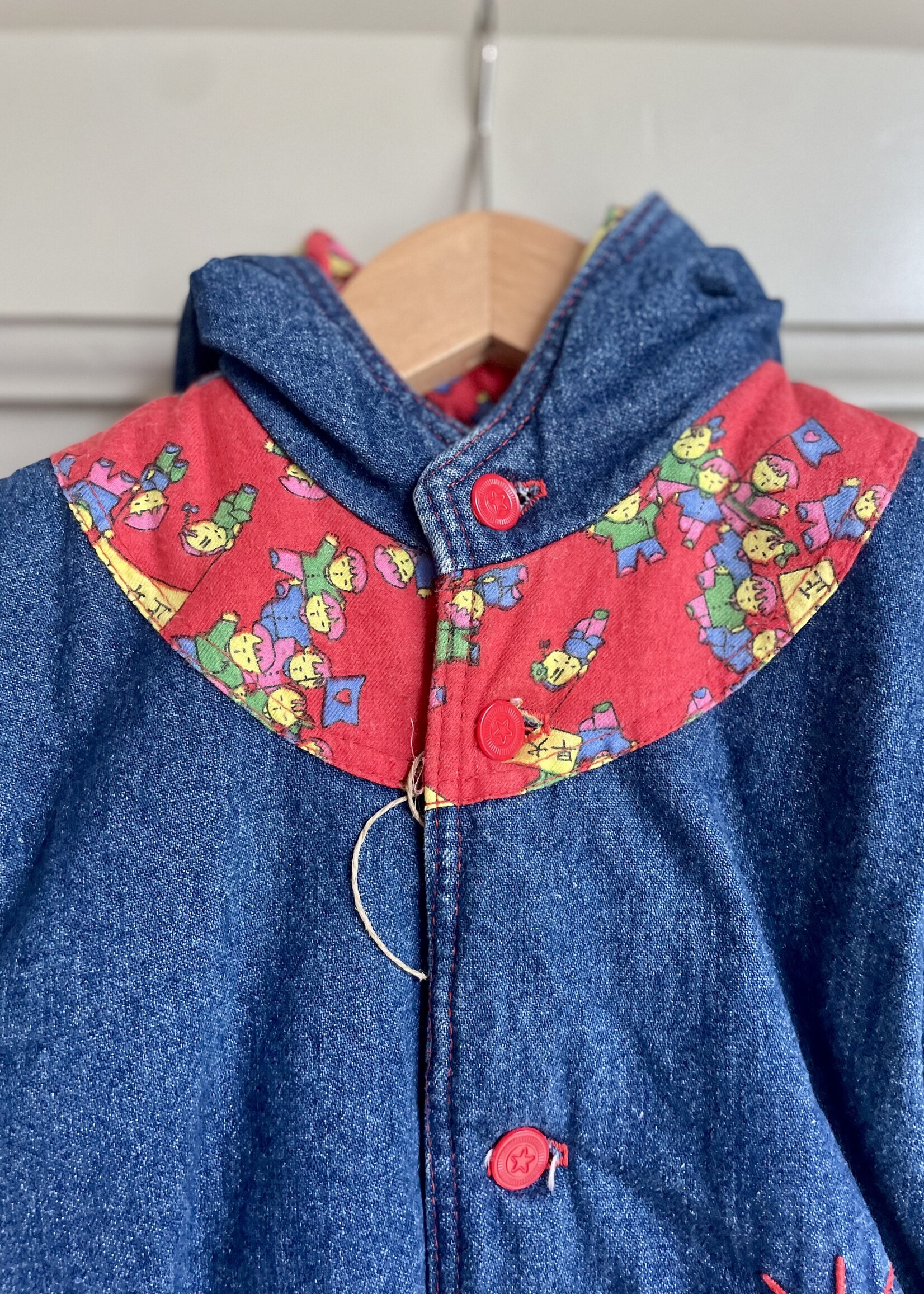 Vintage Denim Winter Suit 3-6m