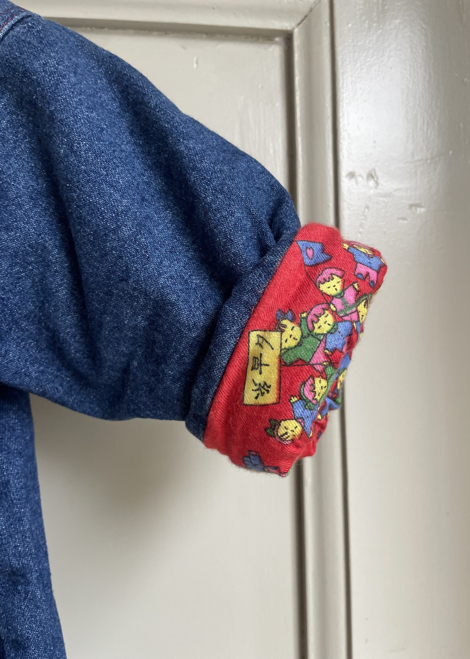 Vintage Denim Winter Suit 3-6m