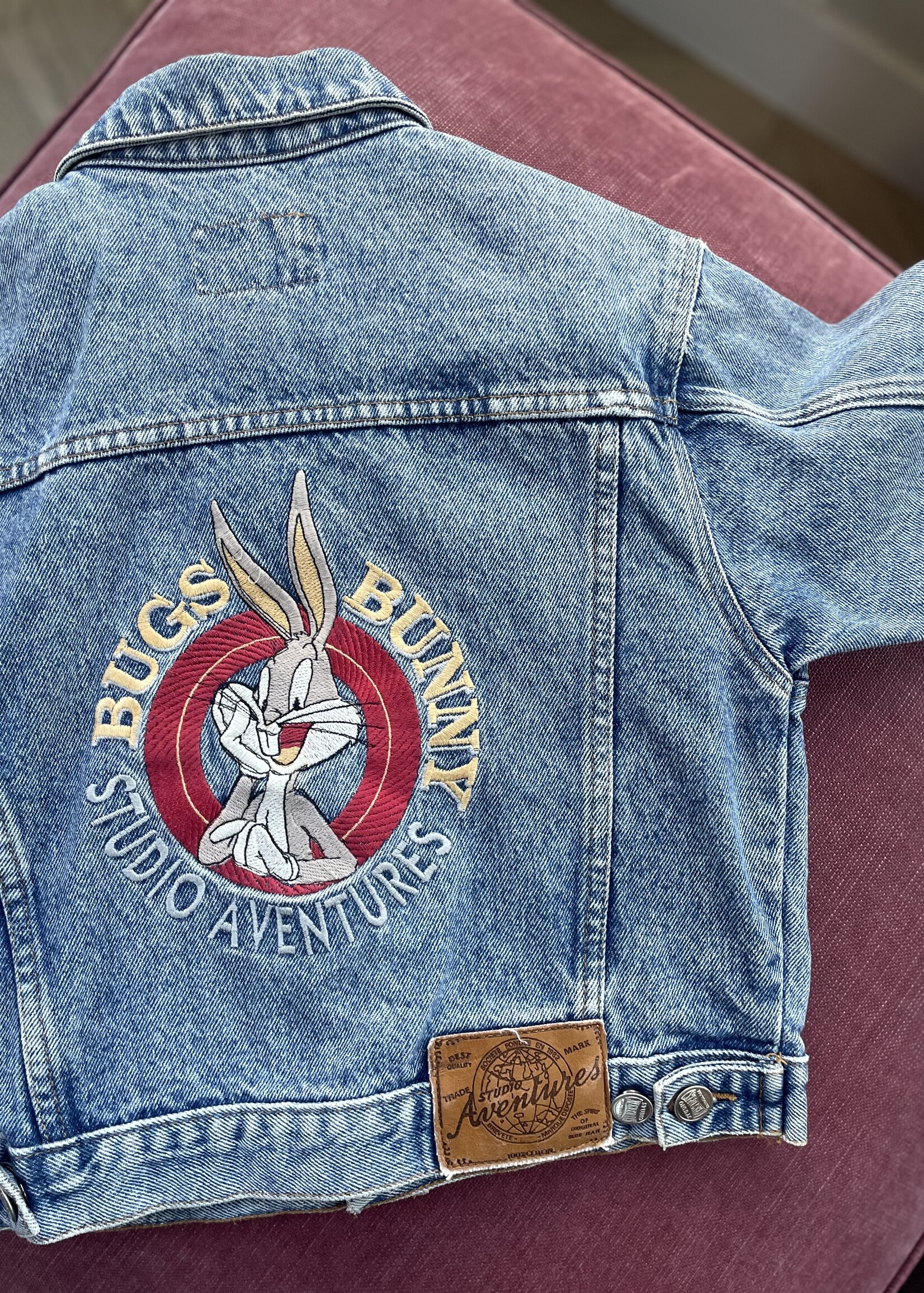 Vintage Bugs Bunny Denim Jacket 6y