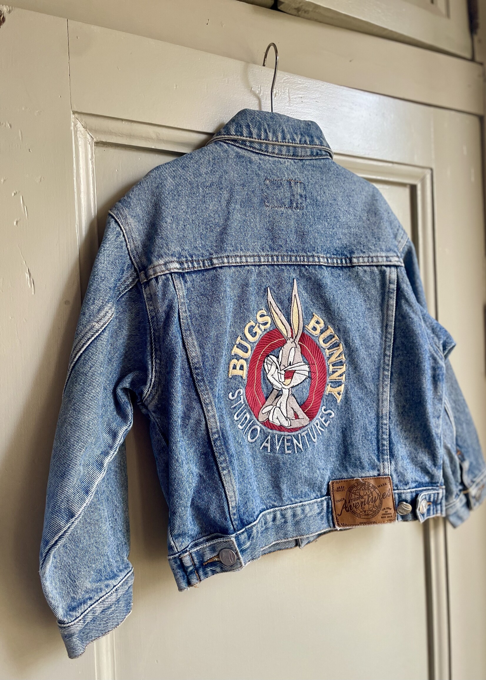 Vintage Bugs Bunny Denim Jacket 6y