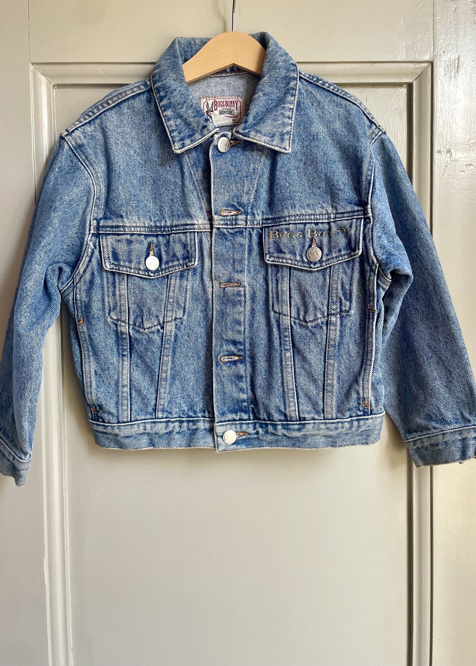 Vintage Bugs Bunny Denim Jacket 6y