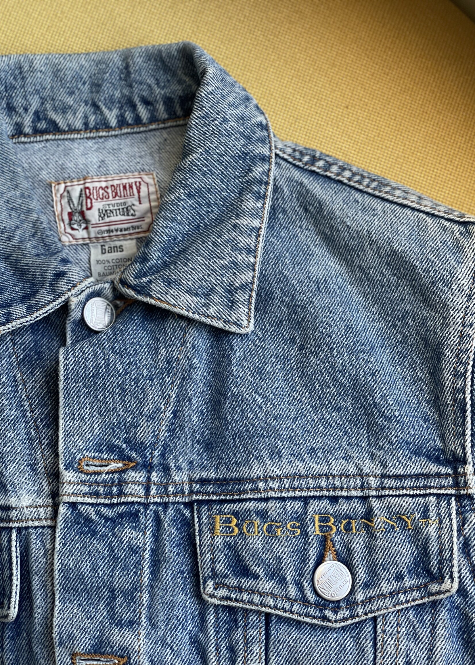 Vintage Bugs Bunny Denim Jacket 6y