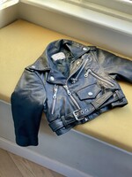 Vintage Leather Biker Jacket 18-24m