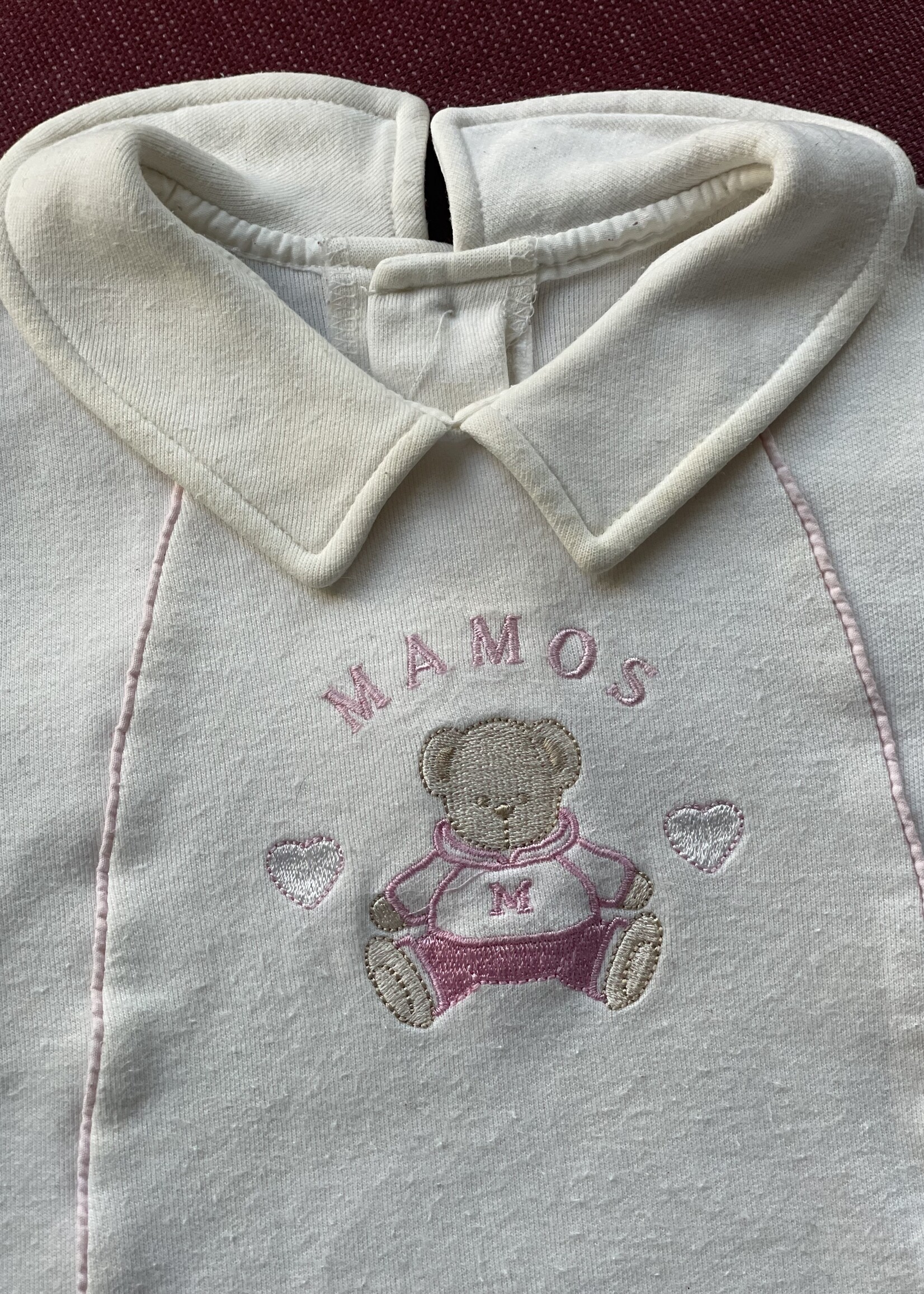 Vintage Mamos Bear Polo Sweater 12m