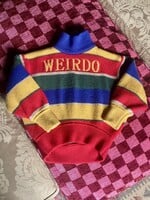 Vintage Weirdo Turtle Knit 4-5y