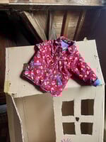 Vintage Red Velvet Bear Jacket 4y