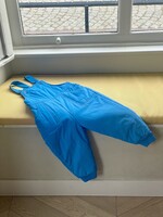 Vintage Blue padded Winter Suit/Dungarees 18-24m