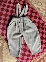 Vintage Sage Gray/Green Velvet Pants 9m