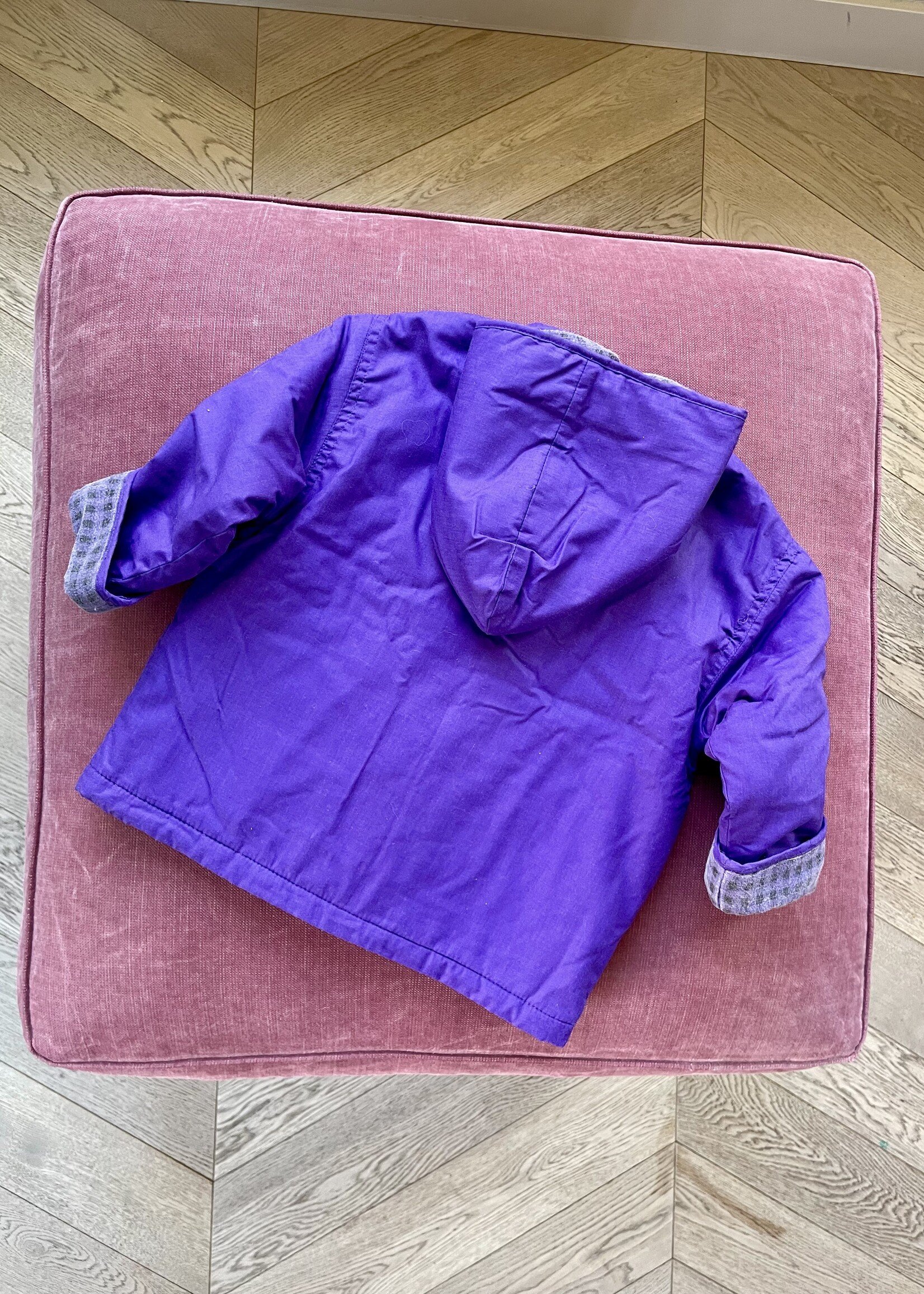 Vintage Purple Mid Season Jacket 3y