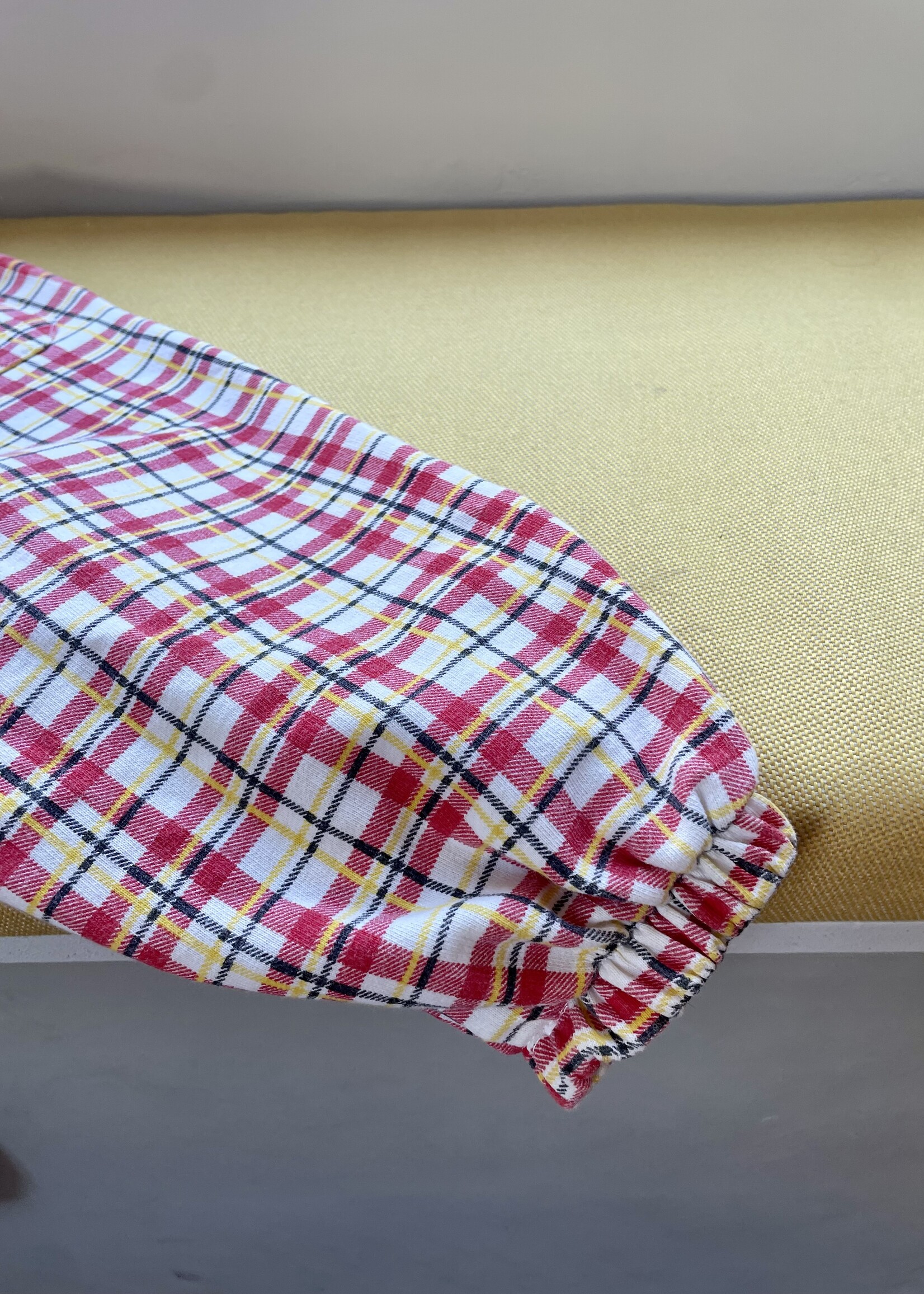 Vintage Checked Jogging Pants 2-3y