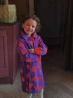 Vintage Reversible Polka Dot Trench Coat 8y