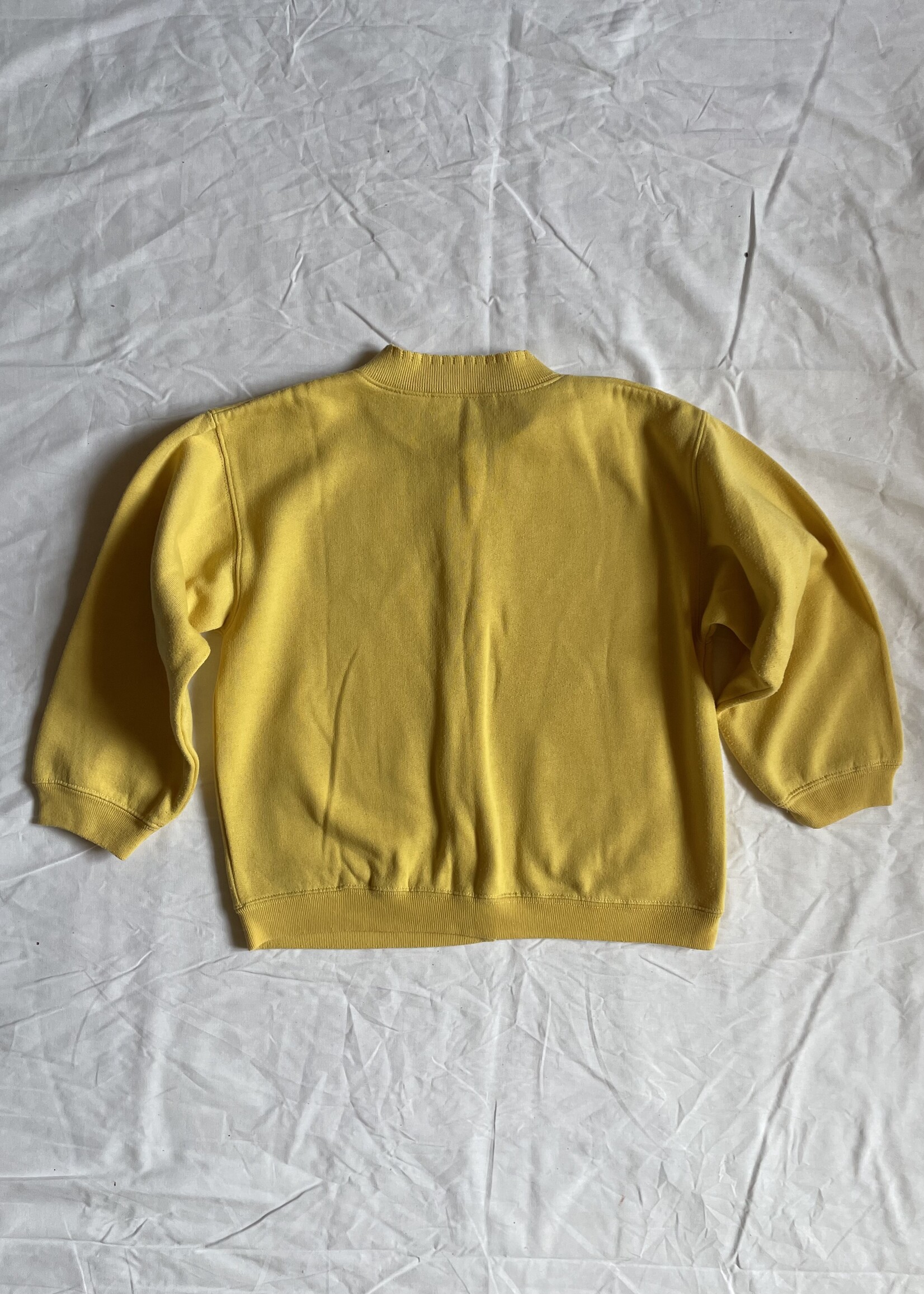 Vintage Yellow Jogging Cardigan 6-8y