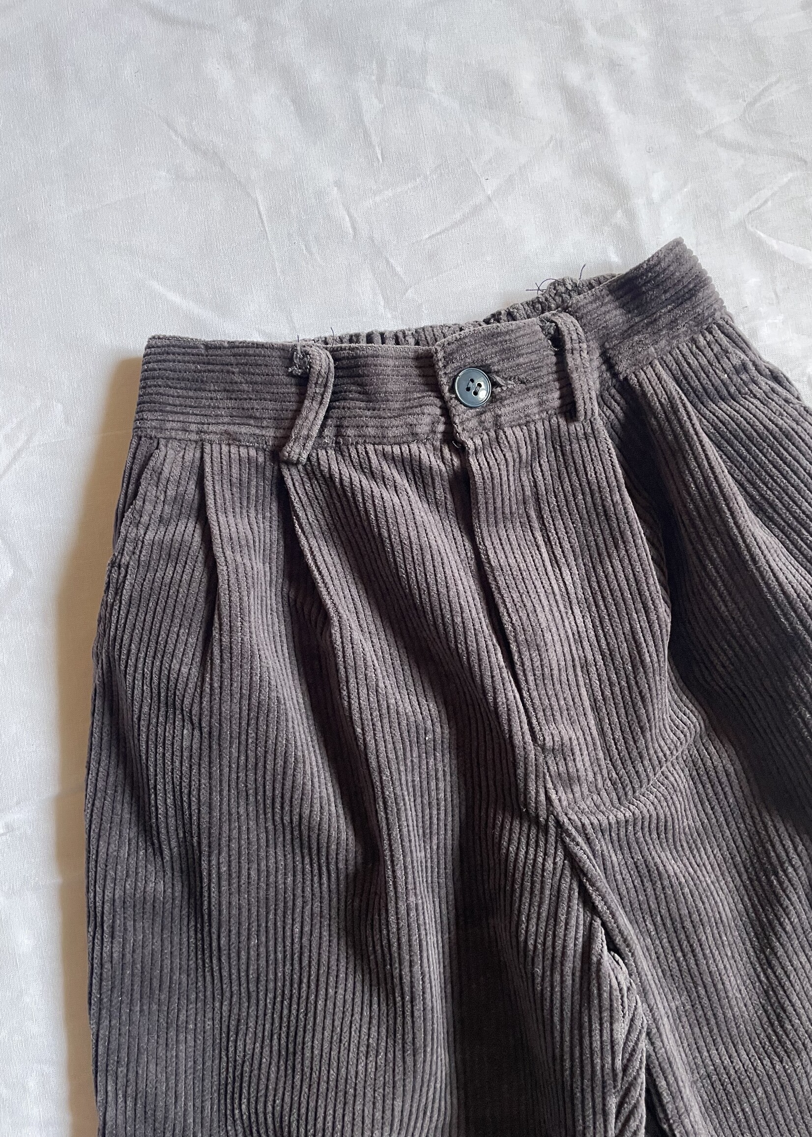 Vintage Velvet Grey Chino pants 2-3y