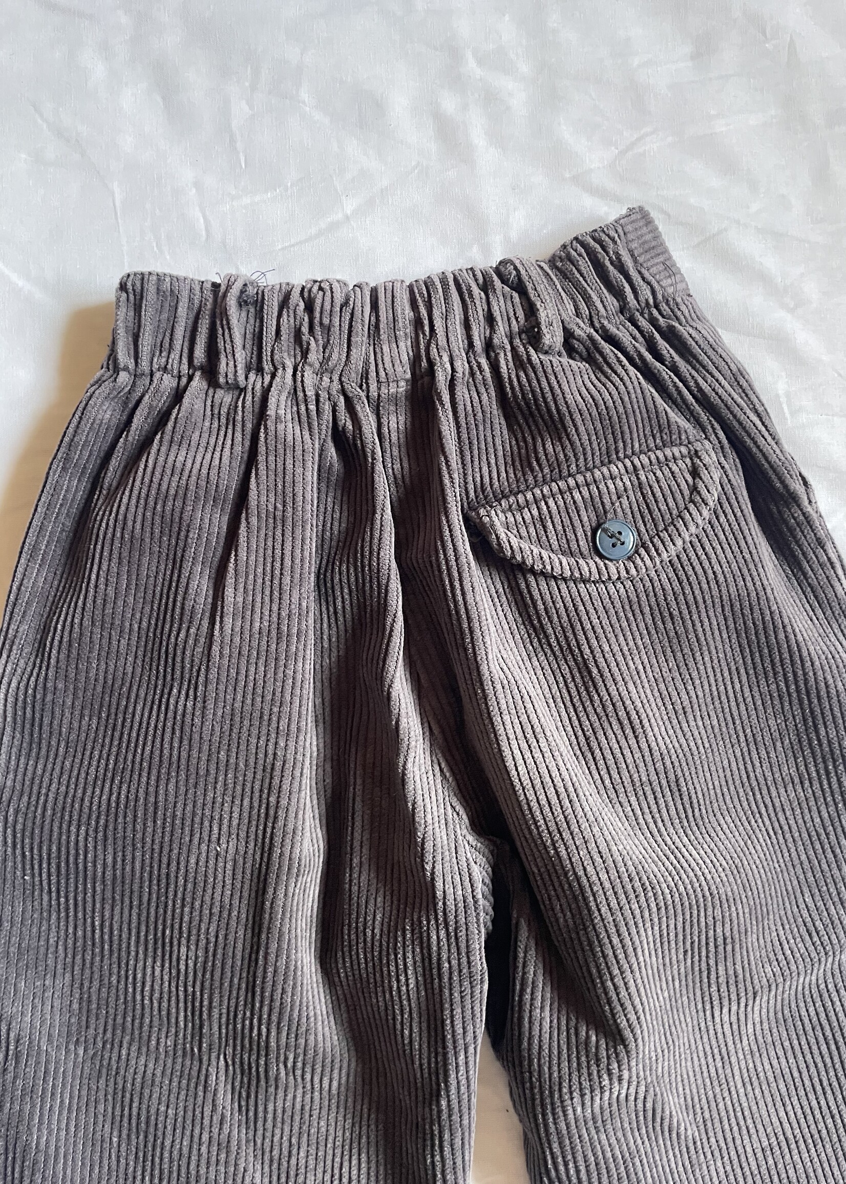 Vintage Velvet Grey Chino pants 2-3y