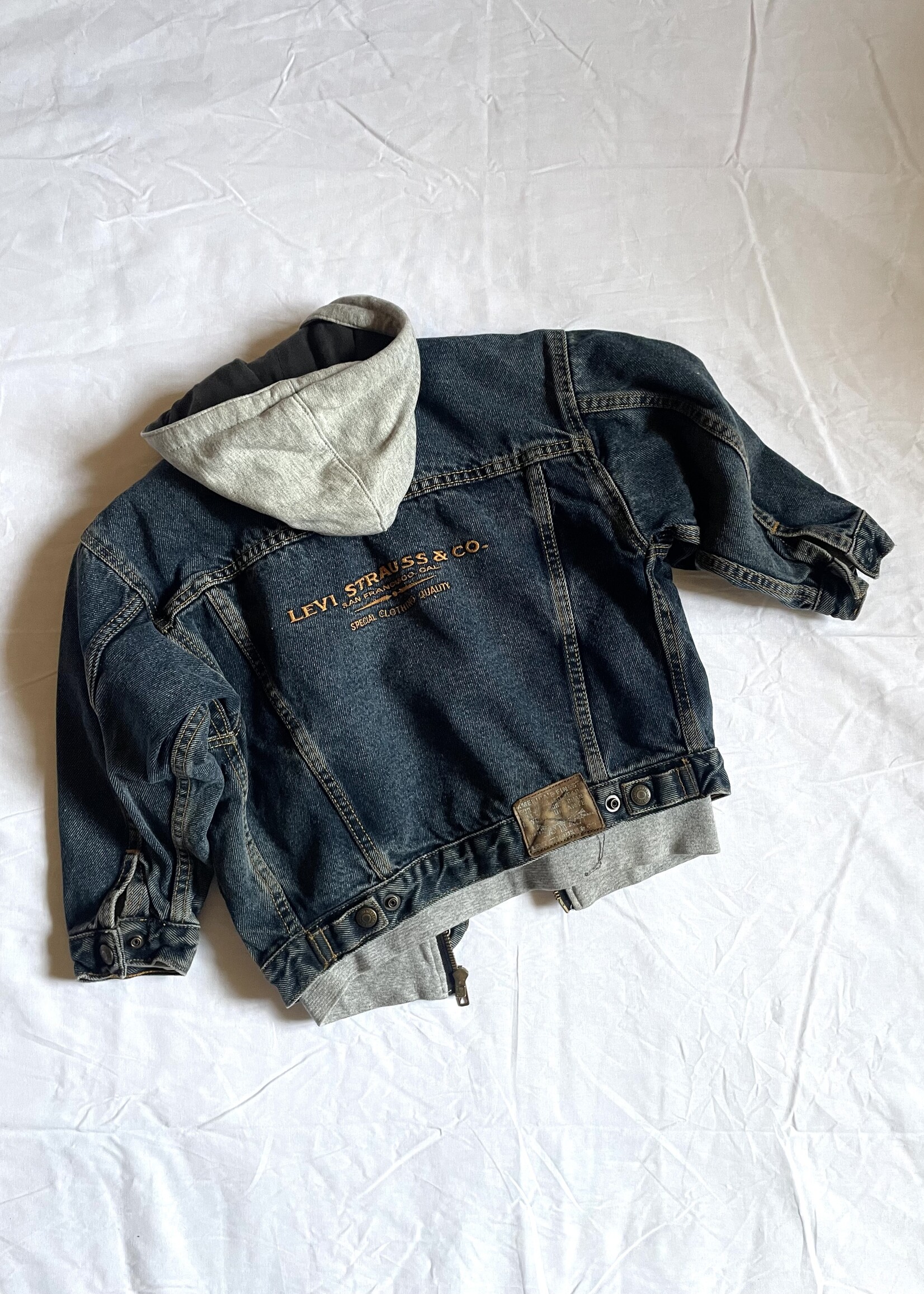 Levi's Orange Tab Lined Denim Jogging jacket 3-4y