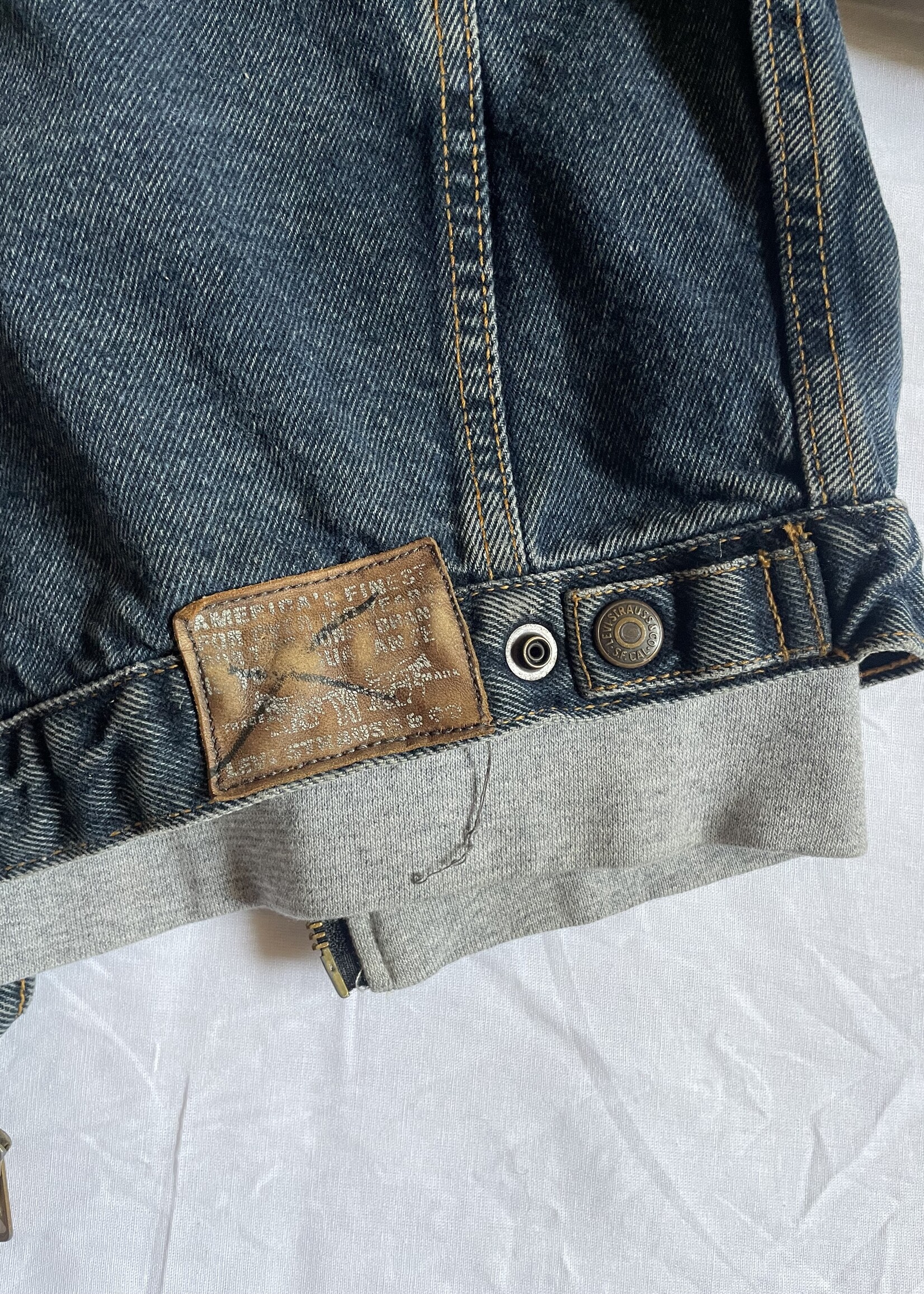 Levi's Orange Tab Lined Denim Jogging jacket 3-4y