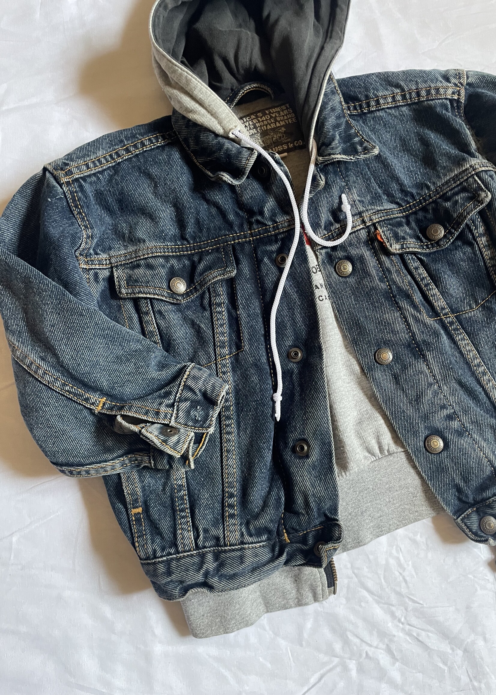 Levi's Orange Tab Lined Denim Jogging jacket 3-4y