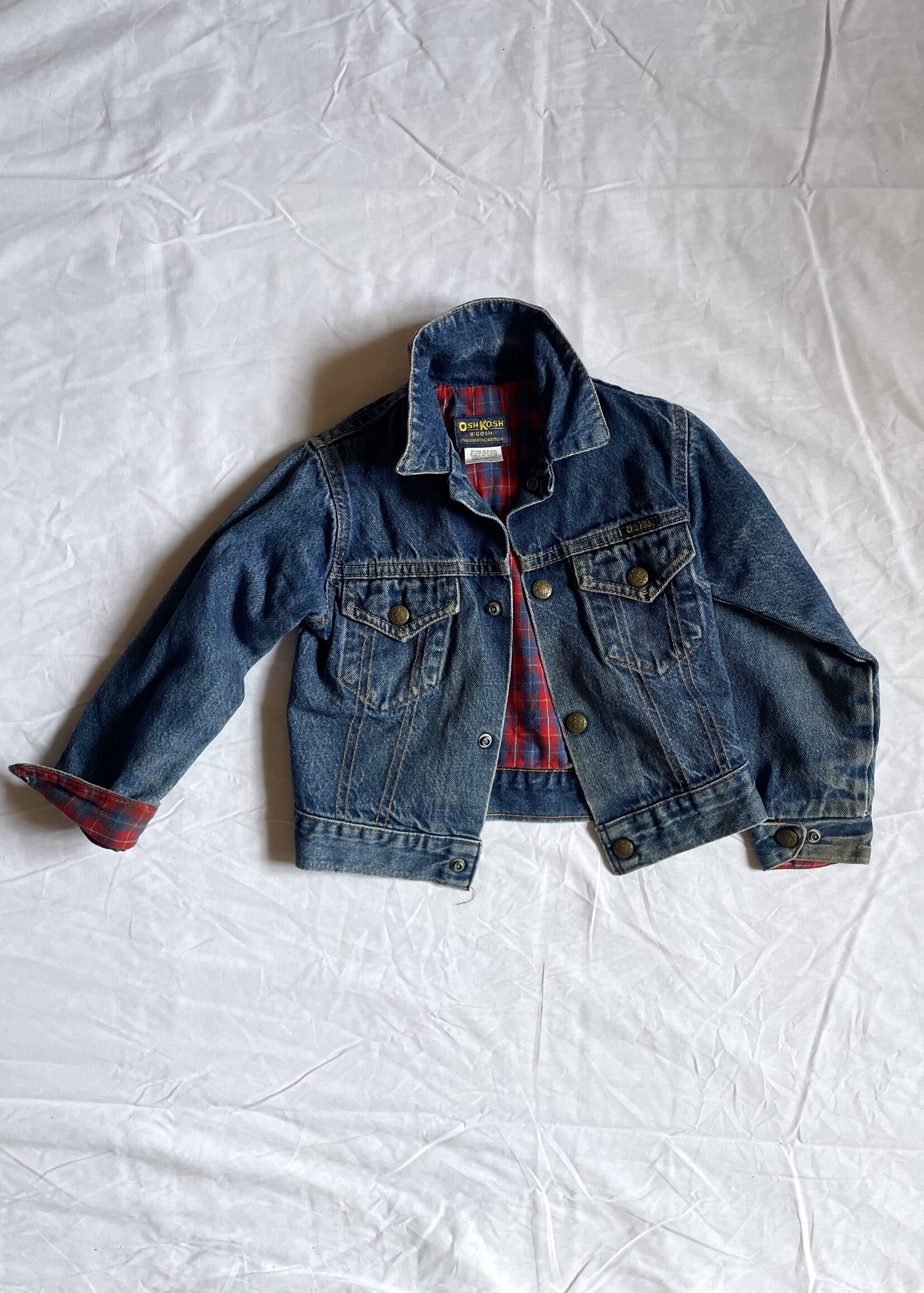 OshKosh USA Lined Denim Jacket 2-4y