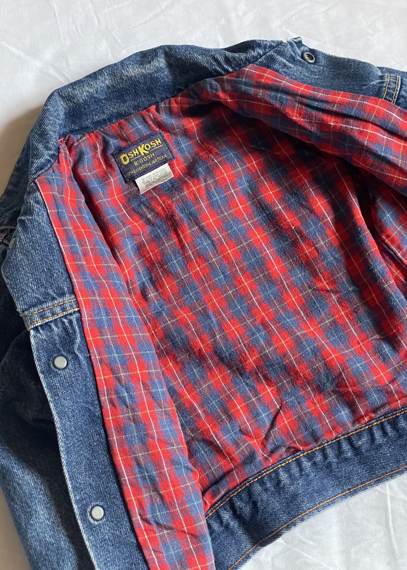 OshKosh USA Lined Denim Jacket 2-4y