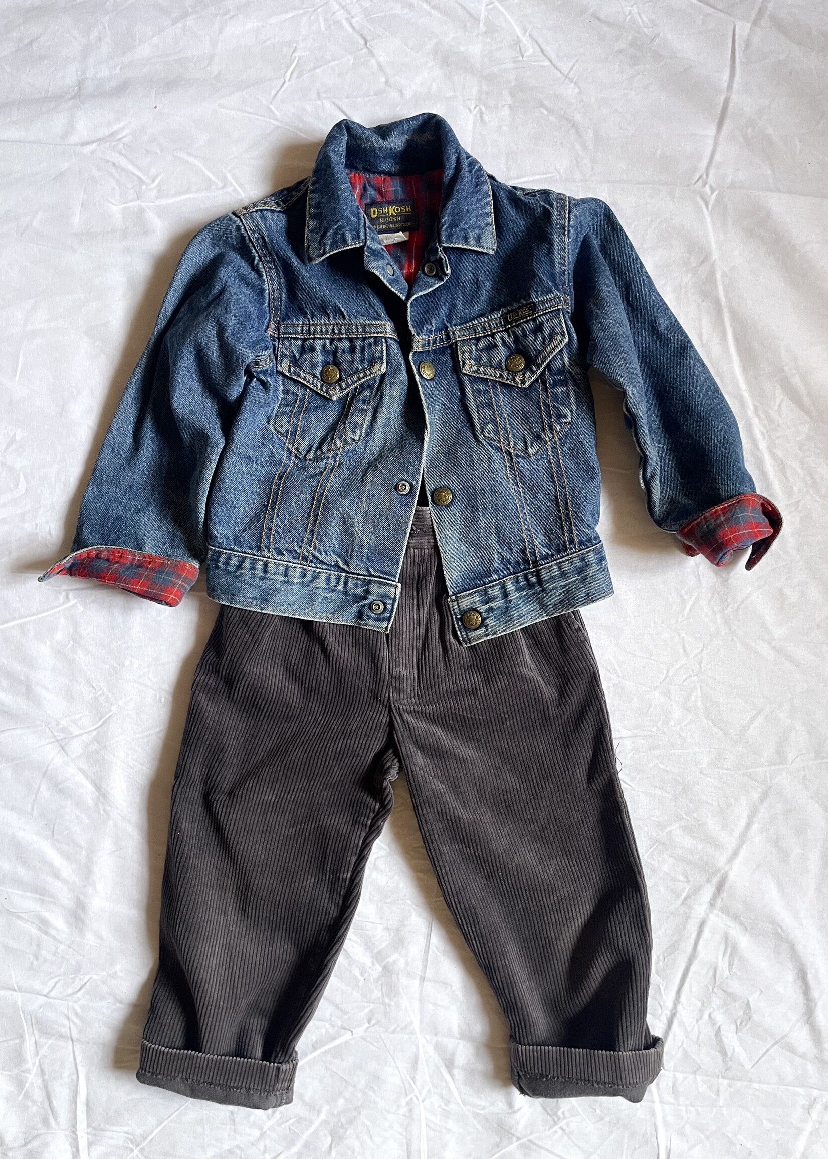 OshKosh USA Lined Denim Jacket 2-4y