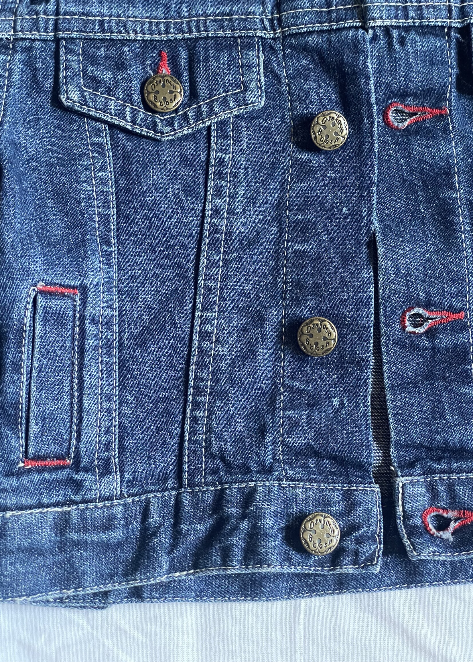 OshKosh Dark Denim Jacket 12-18m