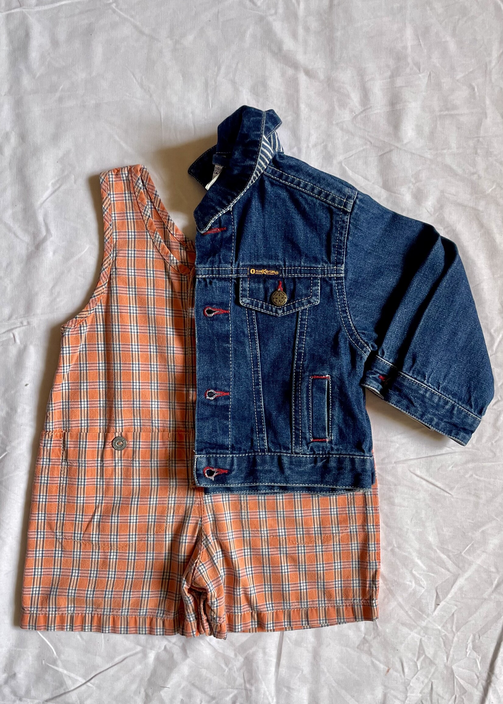 OshKosh Dark Denim Jacket 12-18m