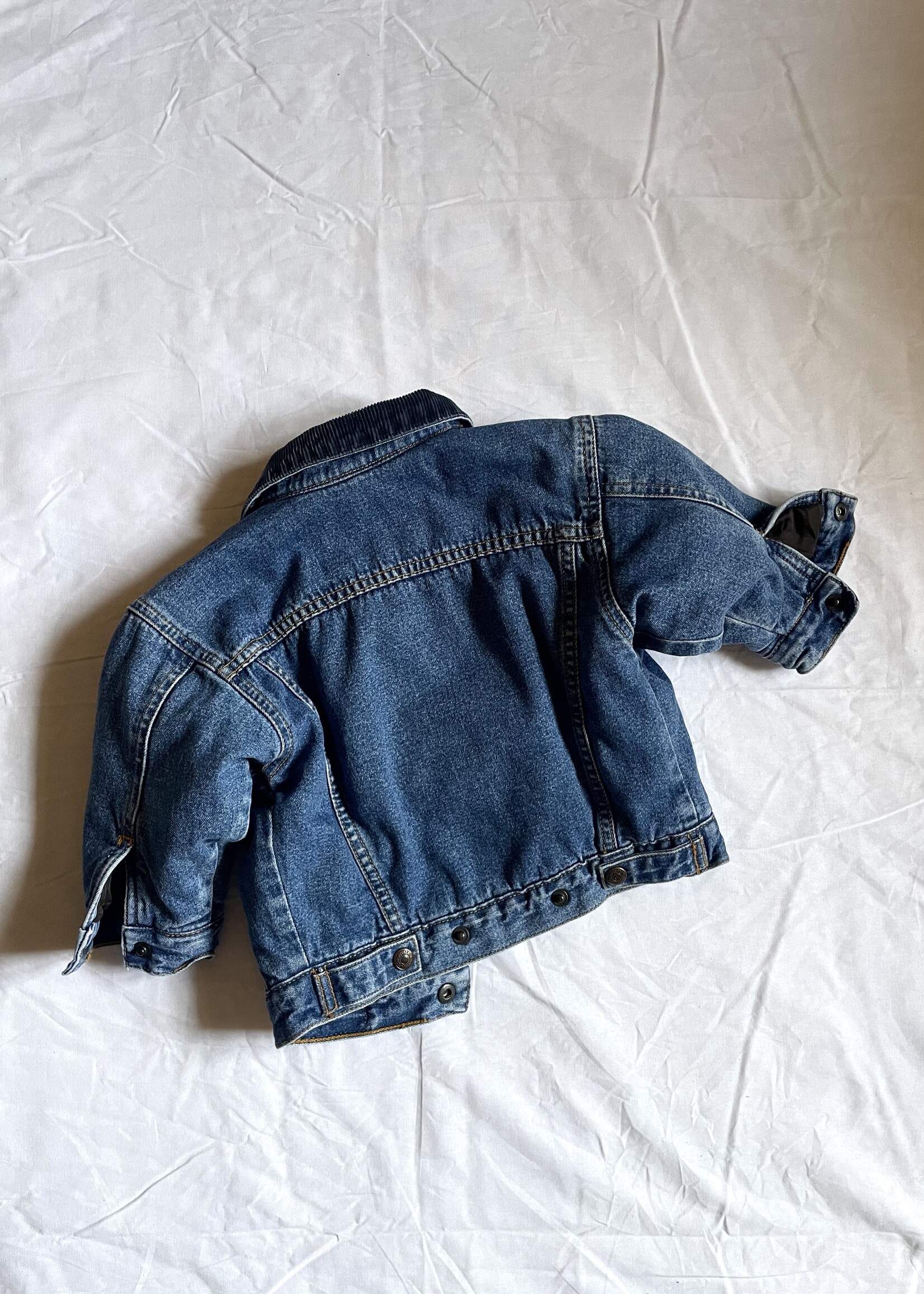 Levi's White Tab Sherpa Denim Jacket 12m
